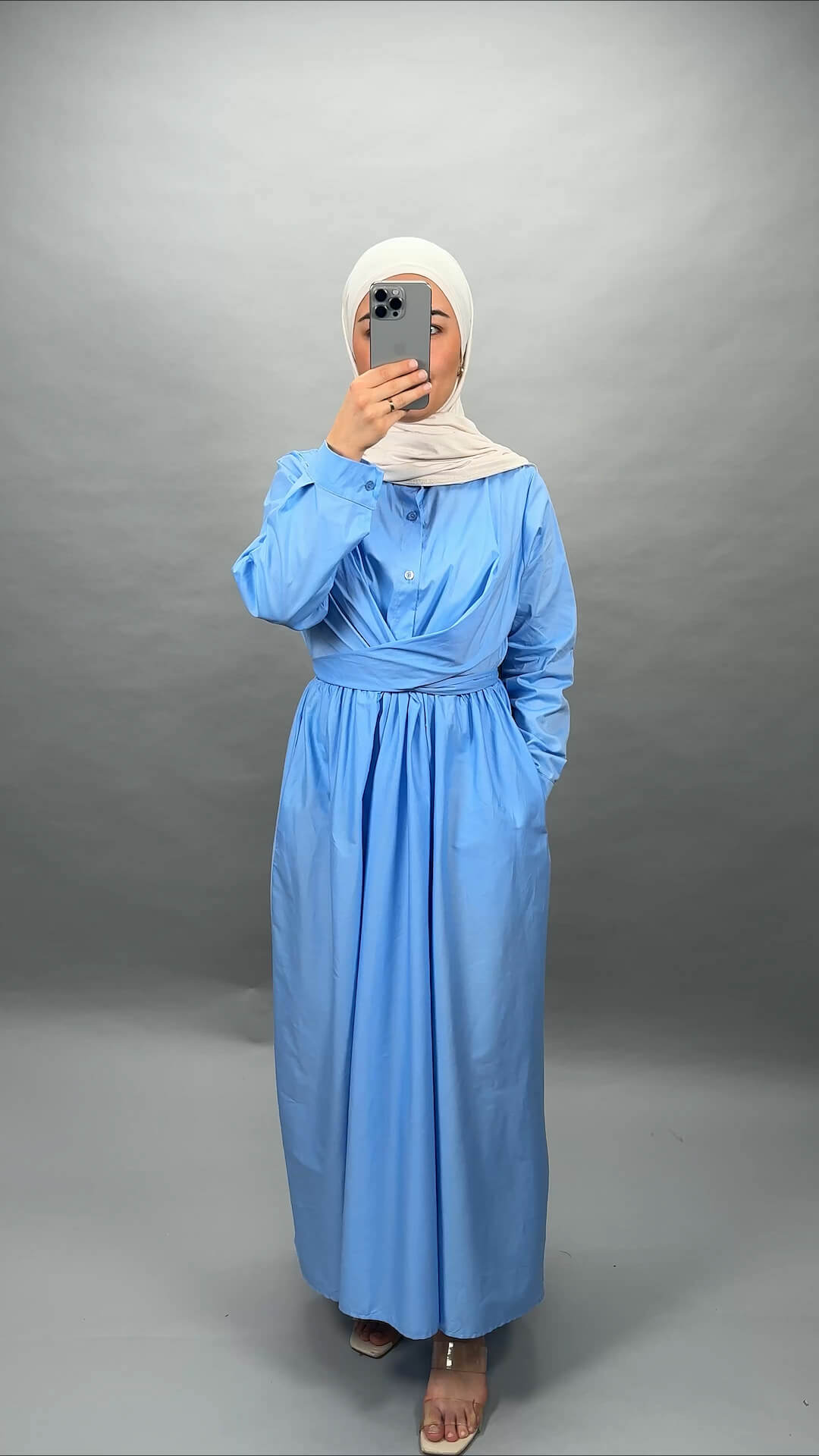 Cindy dress blue
