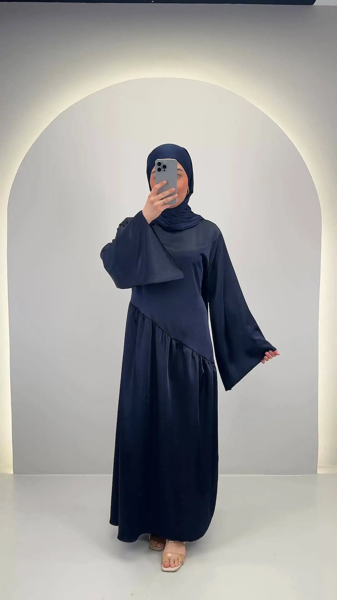 Meslia Abiye Koyu Mavi