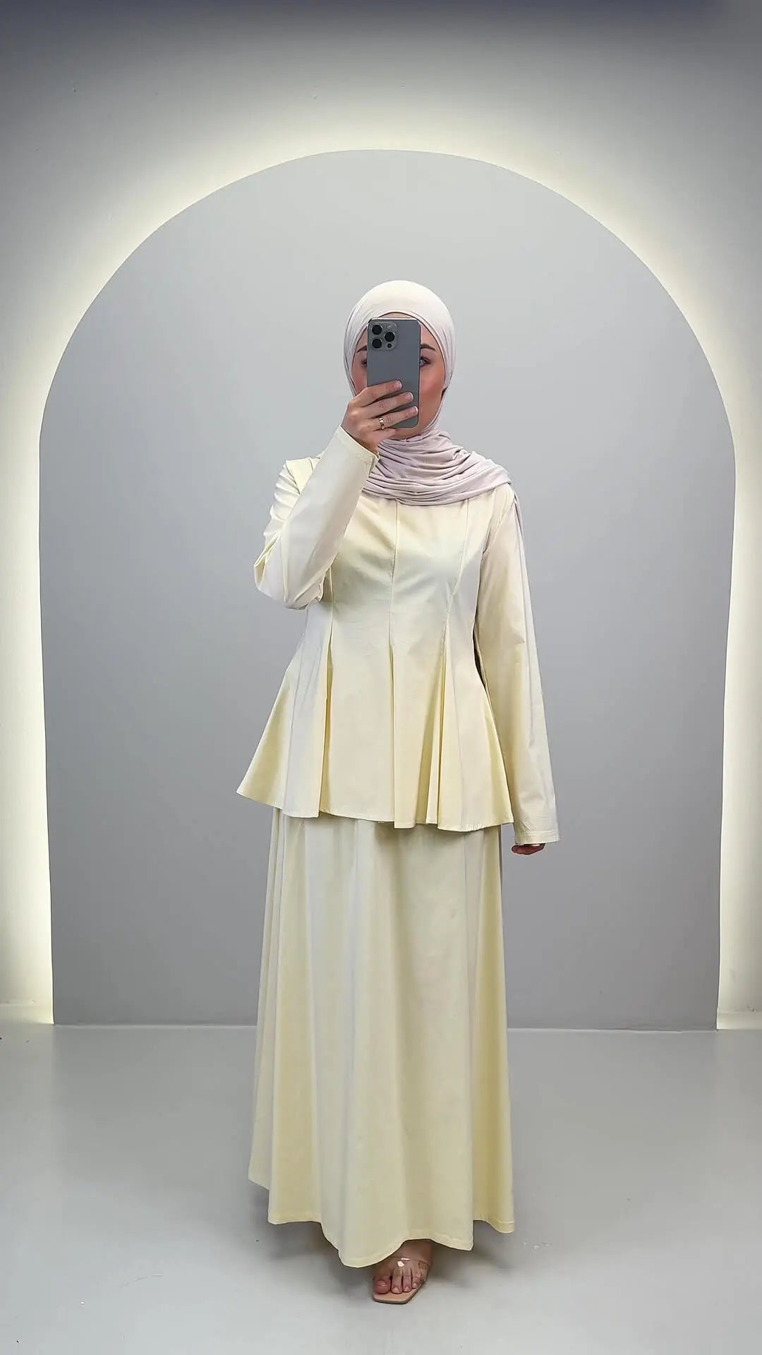 Sereen Peplum Topp