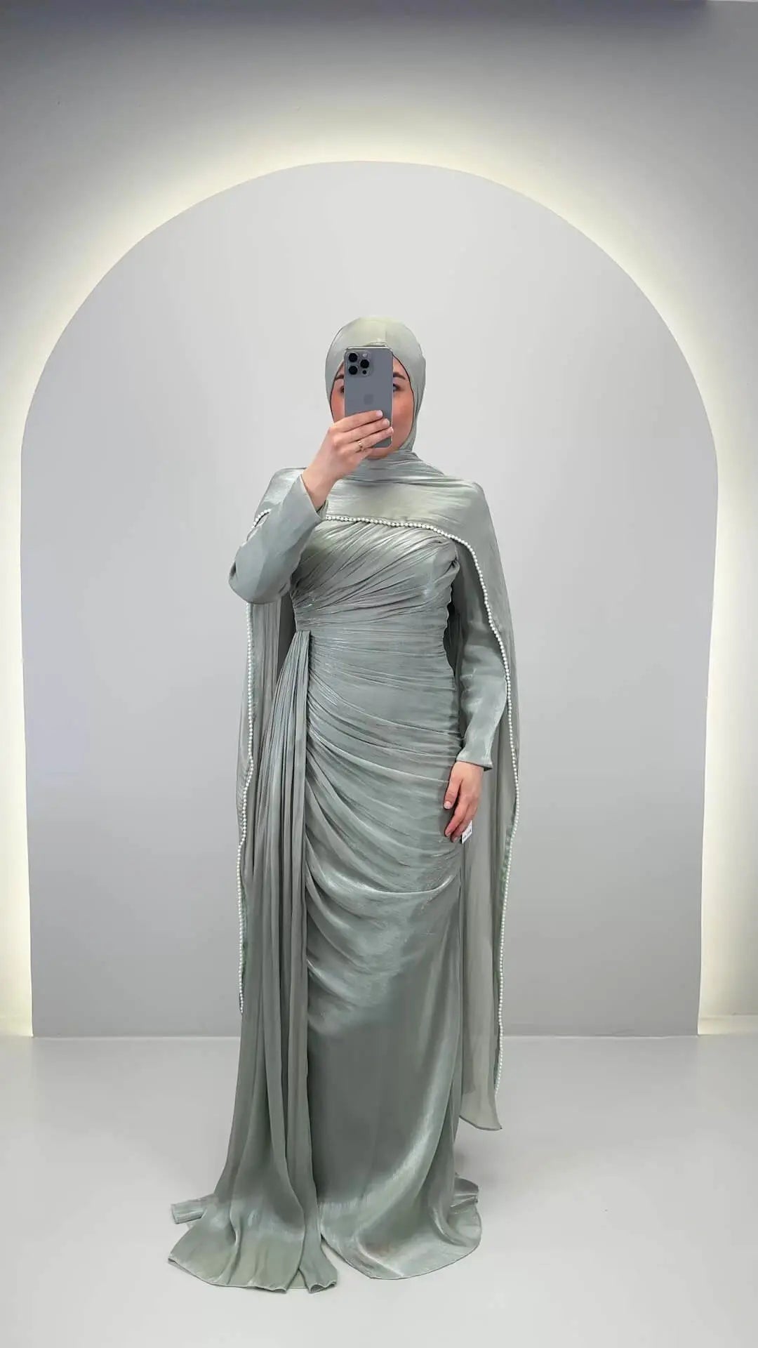 Leyla Abendkleid Mint