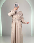 Reyna Klänning Beige