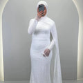 Liora Wedding dress with Hijab