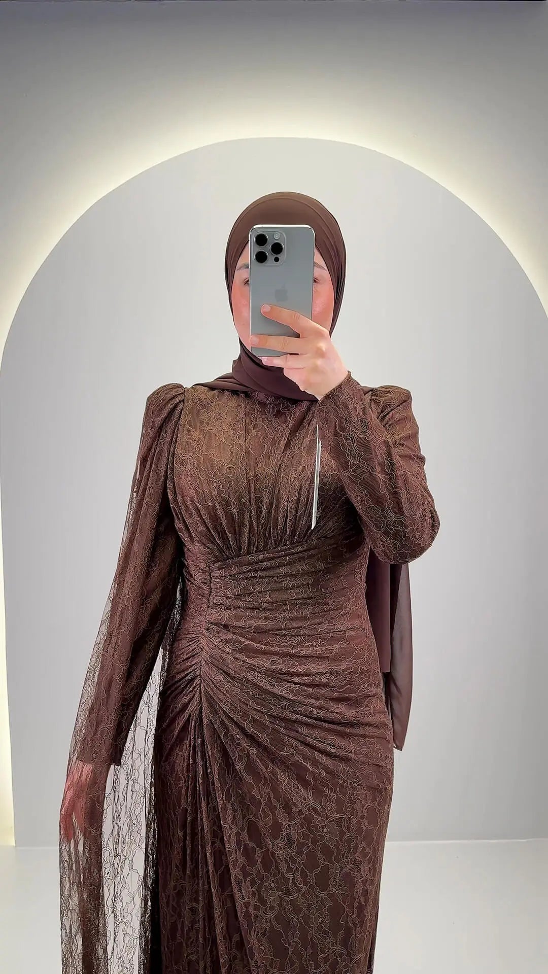 Asell Evening dress Brown
