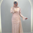 Eliza Evening dress Beige