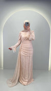 Eliza Evening dress Beige