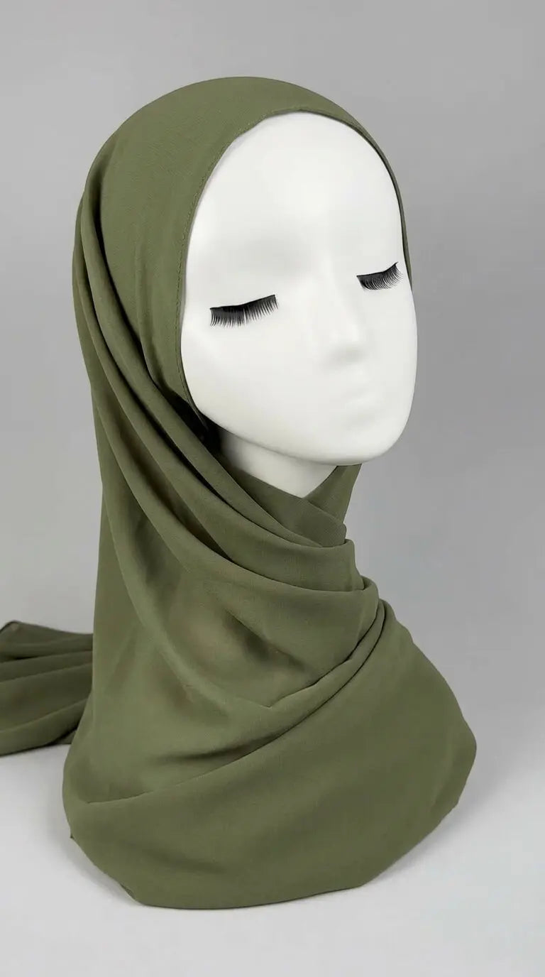 Sedef Chiffon Grön 03