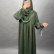 Mila Abaya Set med Khimar Khaki
