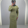 Misa Evening dress Green