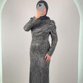 Nola Abendkleid Grau