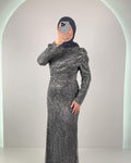 Nola Abendkleid Grau