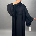 Pinar Abaya Set svart