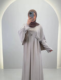 Melek Abaya taupe