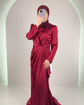Valeri Evening dress Burgundy