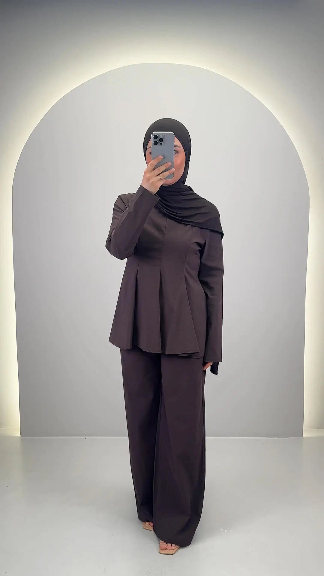 Sereen Peplum Topp