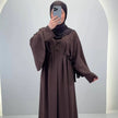 Melek Abaya Kahverengi