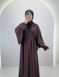 Melek Abaya brun