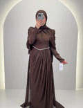 Nefa Evening dress Brown