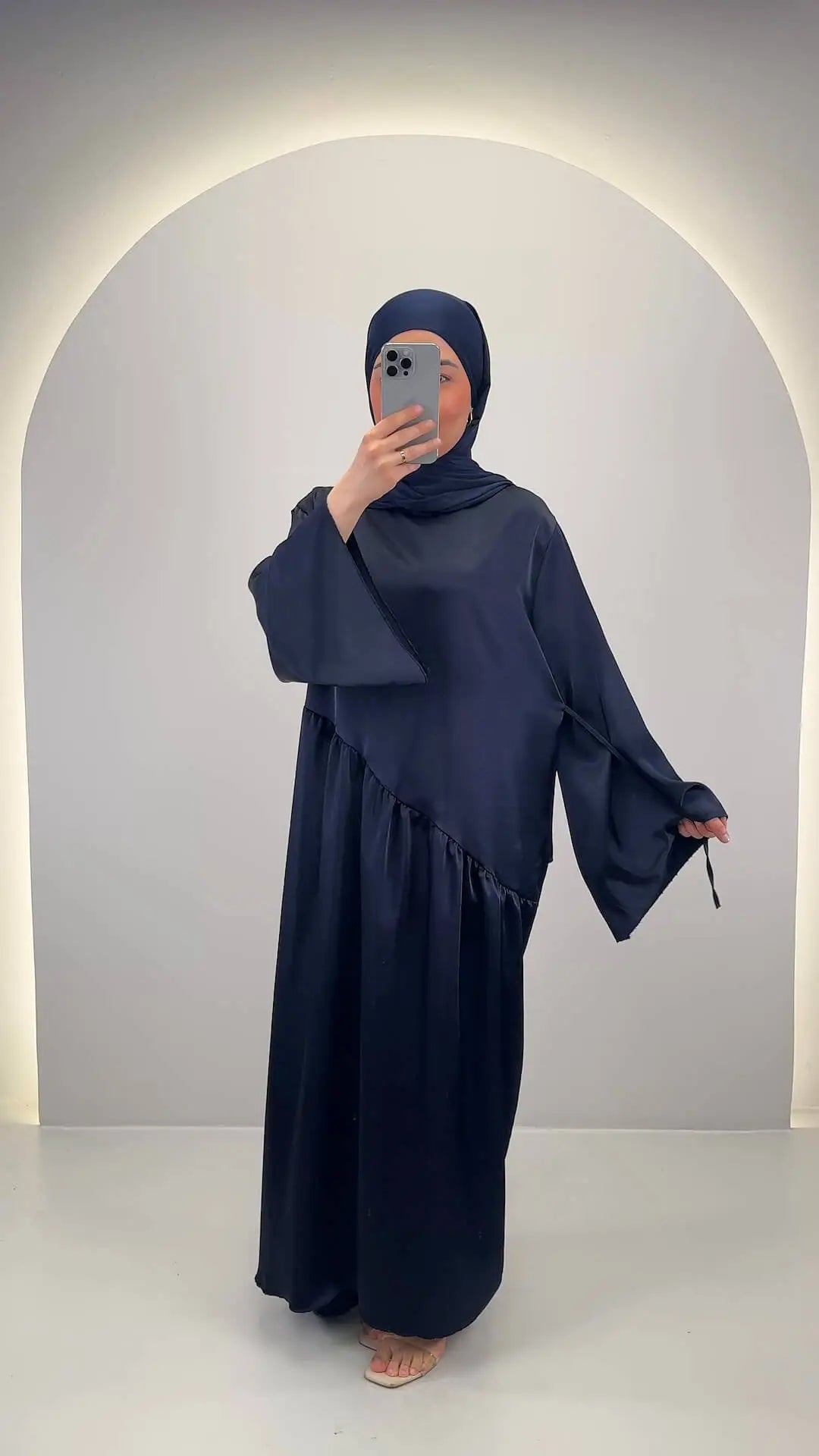 Meslia Abiye Koyu Mavi