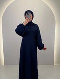 Yusara Dress Dark Blue