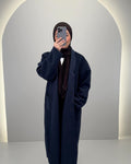 Miyaz Coat Dark Blue