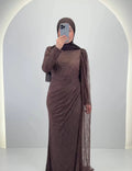 Emiya Evening dress Brown