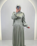 Estel Abendkleid mit HIJAB Mint