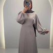 Yusara Klänning Taupe