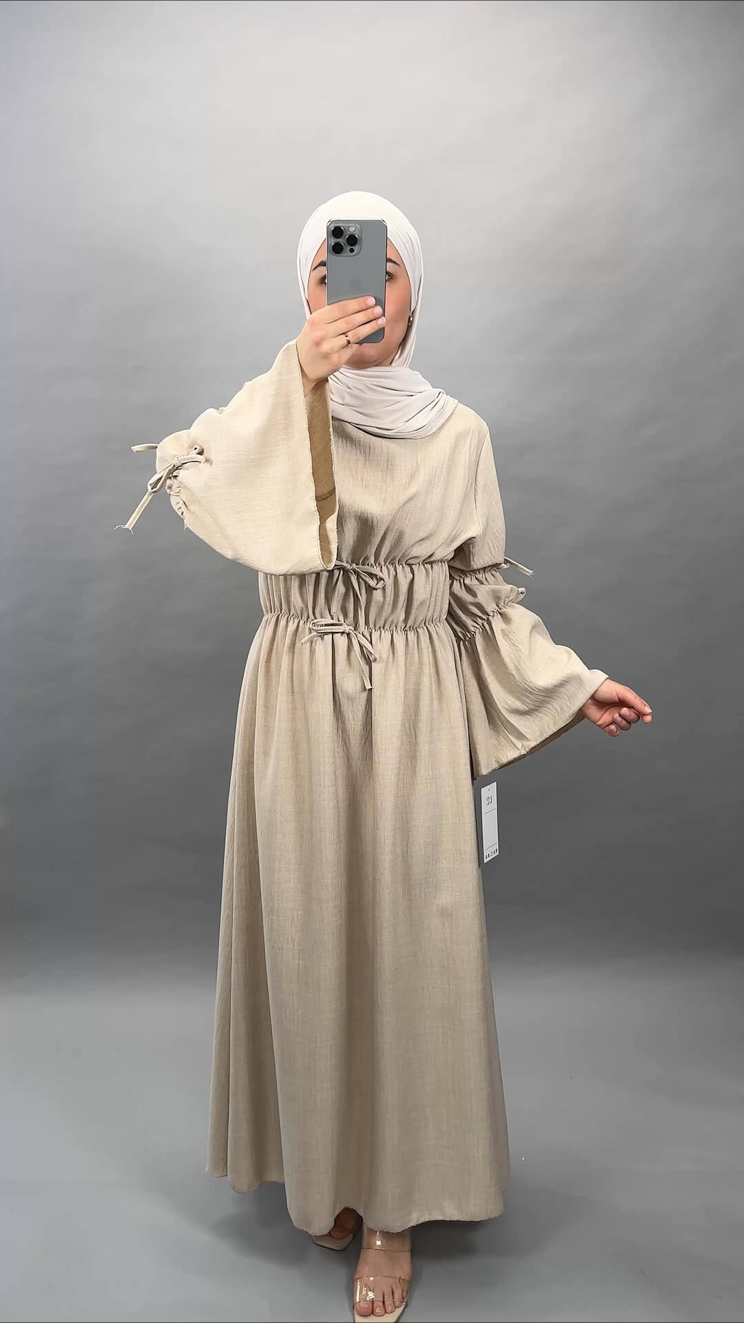 Hiraya Kleid Beige