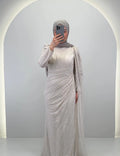 Emiya Evening dress Beige