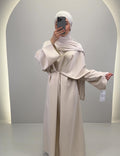Lina klänning beige 01