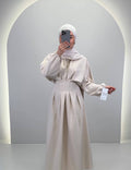 Loya Klänning Beige 01