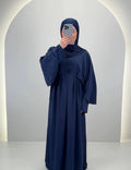 Melek Abaya Mörkblå