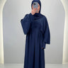Melek Abaya Koyu Mavi
