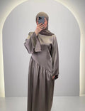 Meslia Abiye Taupe