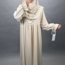 Mila Abaya Set med Khimar Beige