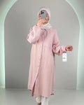 Yale Musselin Topp Rosa