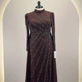 Nayla Evening dress Brown