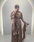 Liyana Evening dress Taupe