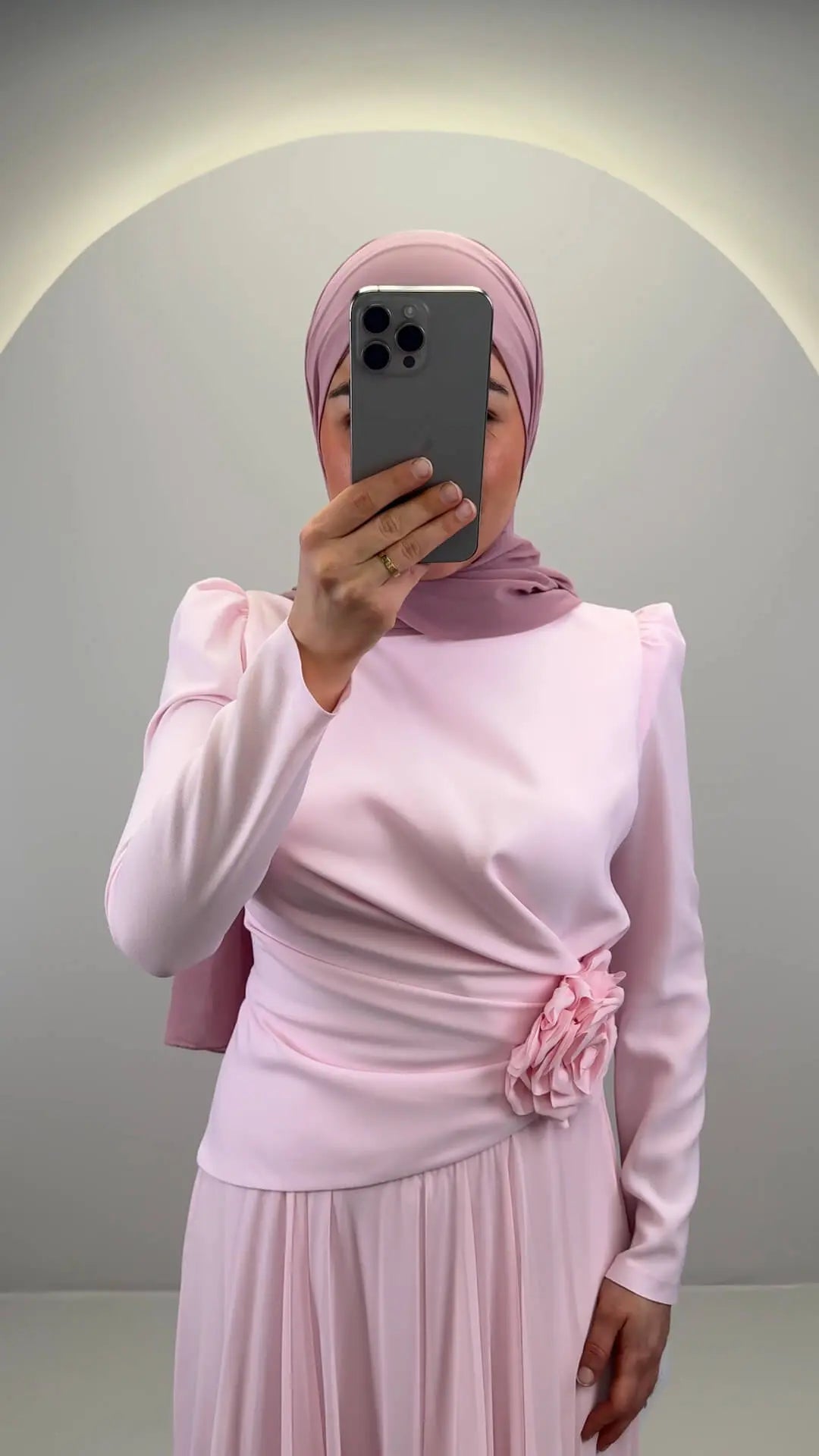 Noor Abendkleid Pink