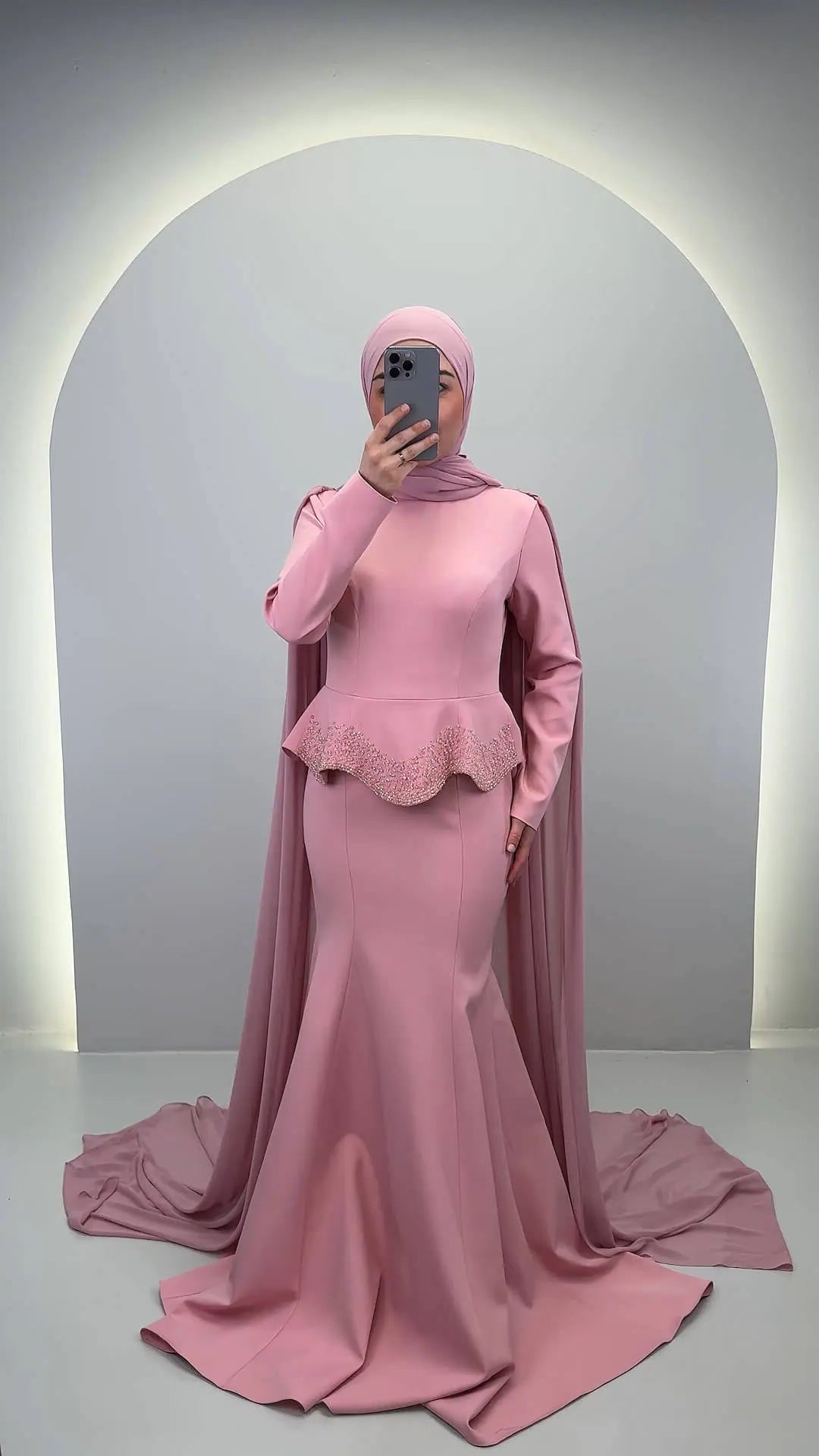Simay Abendkleid Rosa