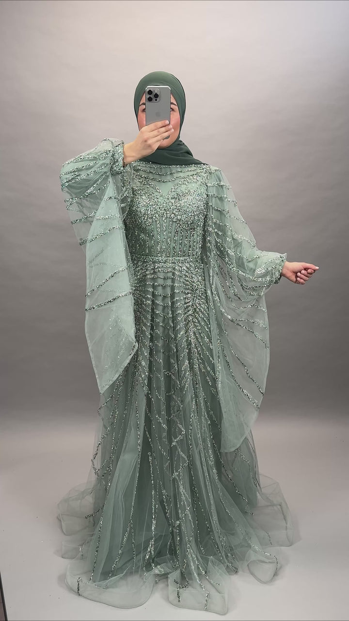 Robe de soirée exclusive Efta Mint