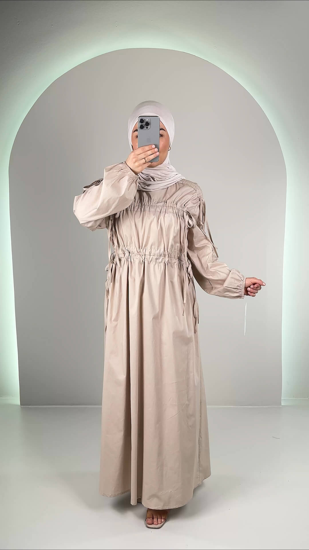 Reyna Kleid Beige