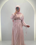 Meslina evening dress pink