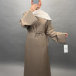 Classy Klänning Beige 01