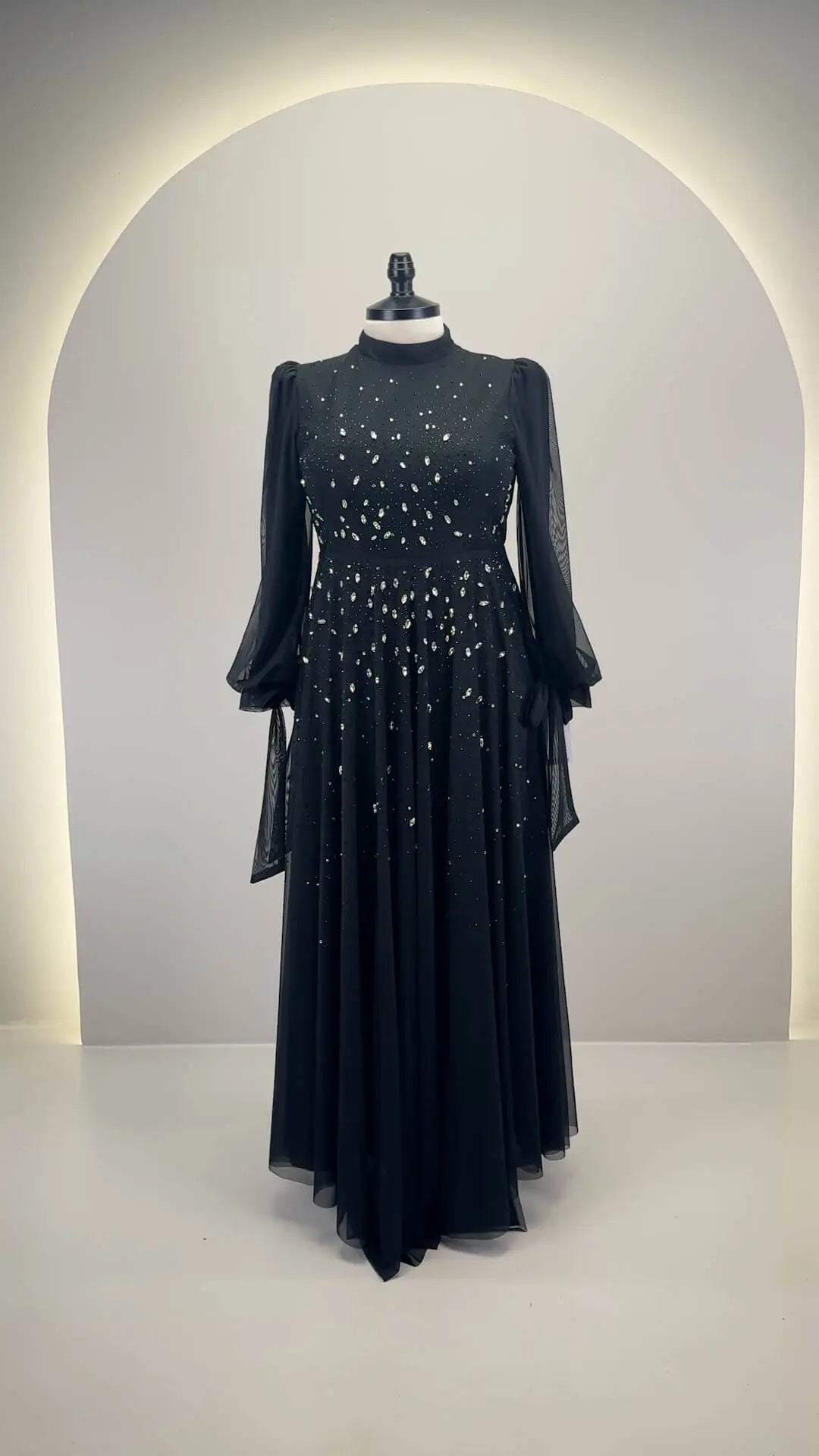 Rima Abendkleid Schwarz