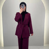 Esilya Outfit Wine Red