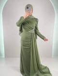 Efila Evening dress Green